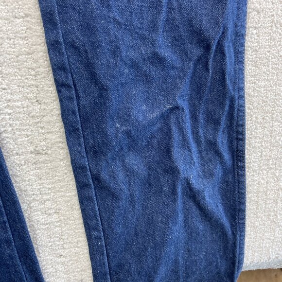Vintage Wrangler Jeans Womens 9 x 36 Blue Cowboy Cut Denim USA Made 14MWZG - Picture 7 of 15
